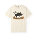 adult t1d diabetes tshirt bull on ivory