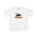 kids t1d diabetes tshirt. Bull on white tshirt