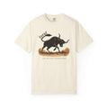 adult t1d diabetes tshirt. Bull on ivory tshirt