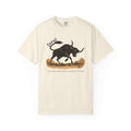 adult t1d diabetes tshirt. Bull on white tshirt