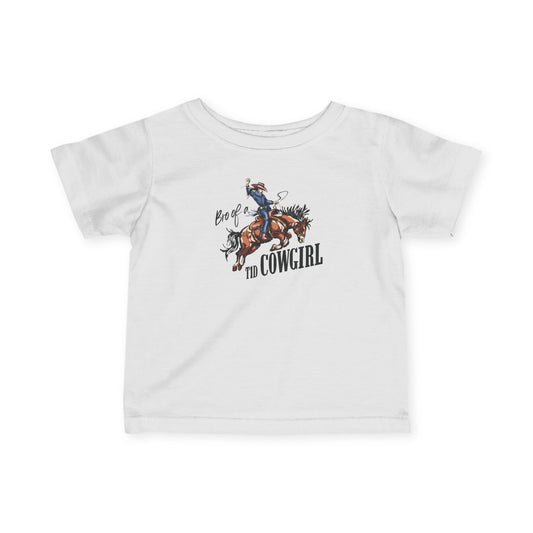 Bro of a T1D Cowgirl Toddler Diabetes TShirt featuring a playful western design.