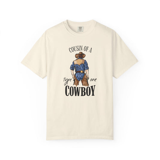 Cousin of a Type One Cowboy Diabetes T-Shirt