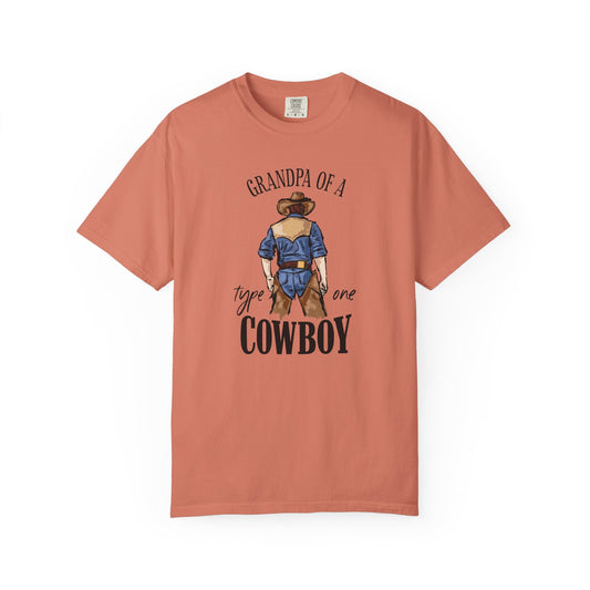 Grandpa of a Type One Cowboy Diabetes T-Shirt