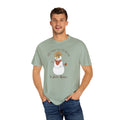 All I Want for Christmas CGM Adult Tee featuring a snowman in a cowboy hat with the phrase 'Is Juice Boxes'.