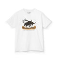 kids t1d diabetes tshirt. Bull on white tshirt
