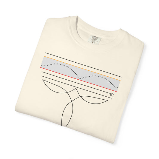 CGM Cowboy Boot Stitching Tee showcasing a stylish graphic design, perfect for diabetes awareness and support squad t1d.