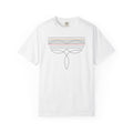 CGM Cowboy Boot Stitching Tee featuring a stitch pattern and graph design, promoting diabetes awareness.