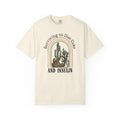 Surviving on Diet Coke Diabetes TShirt with vintage cactus design, soft cotton fabric for everyday comfort.