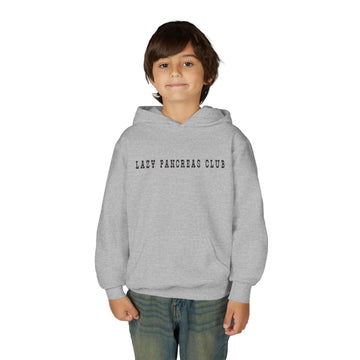 Lazy pancreas club kids sweatshirt in grey