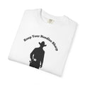 t1d diabetes tshirt cowboy keep your needles sharp