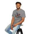 Smiling man wearing a Bro of a T1D Cowgirl T-Shirt with cowgirl design, promoting diabetes awareness and support squad T1D.