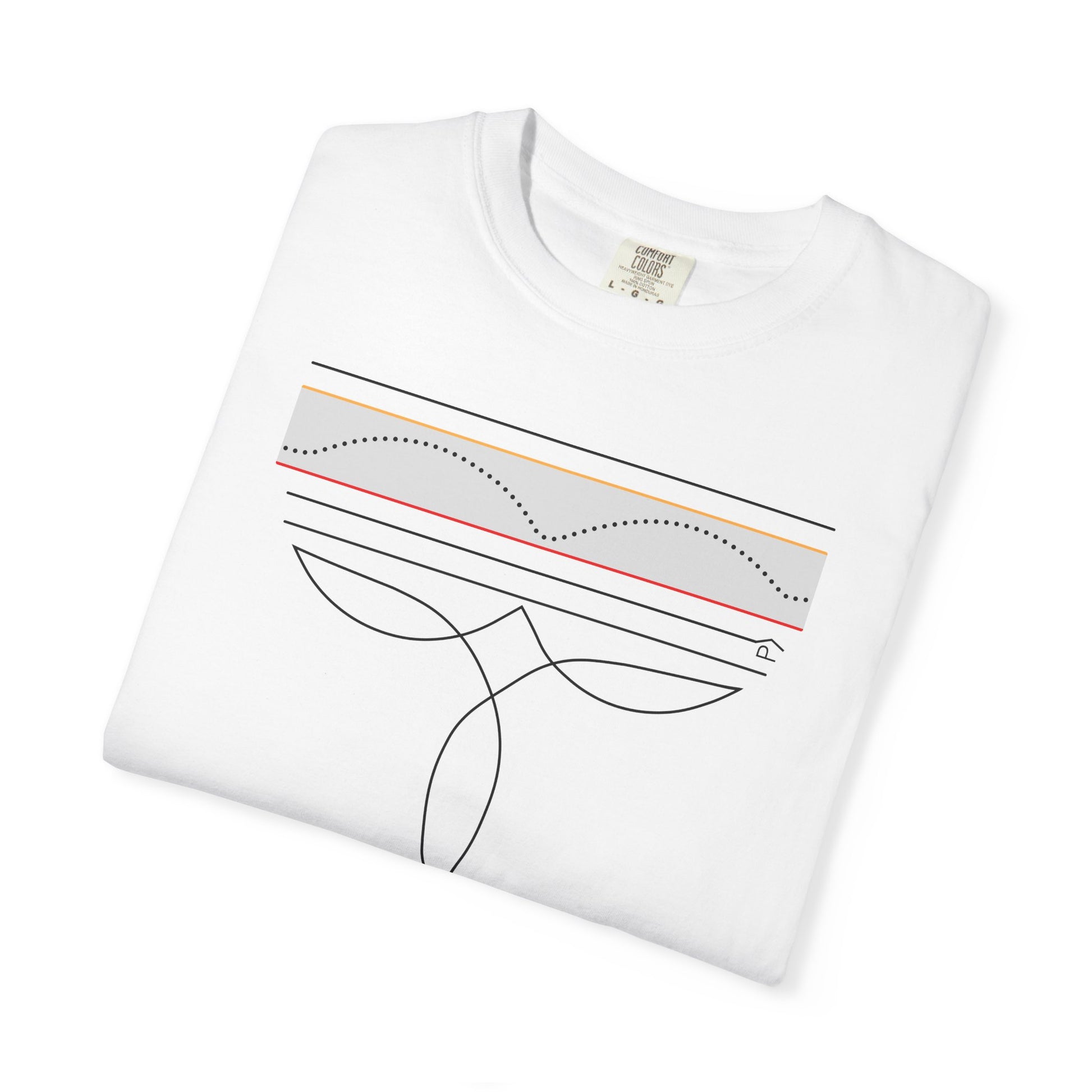 CGM Cowboy Boot Stitching Tee showcasing a unique graphic design, promoting diabetes awareness and support for T1D.