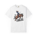 T1D Cowgirl Diabetes T-Shirt featuring a rodeo design for diabetes awareness and support squad.