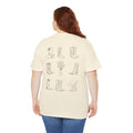Floral cowboy boots insulin graphic t1d diabetes tshirt