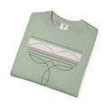CGM Cowboy Boot Stitching Tee featuring a unique stitch pattern and subtle graph design, promoting diabetes awareness.