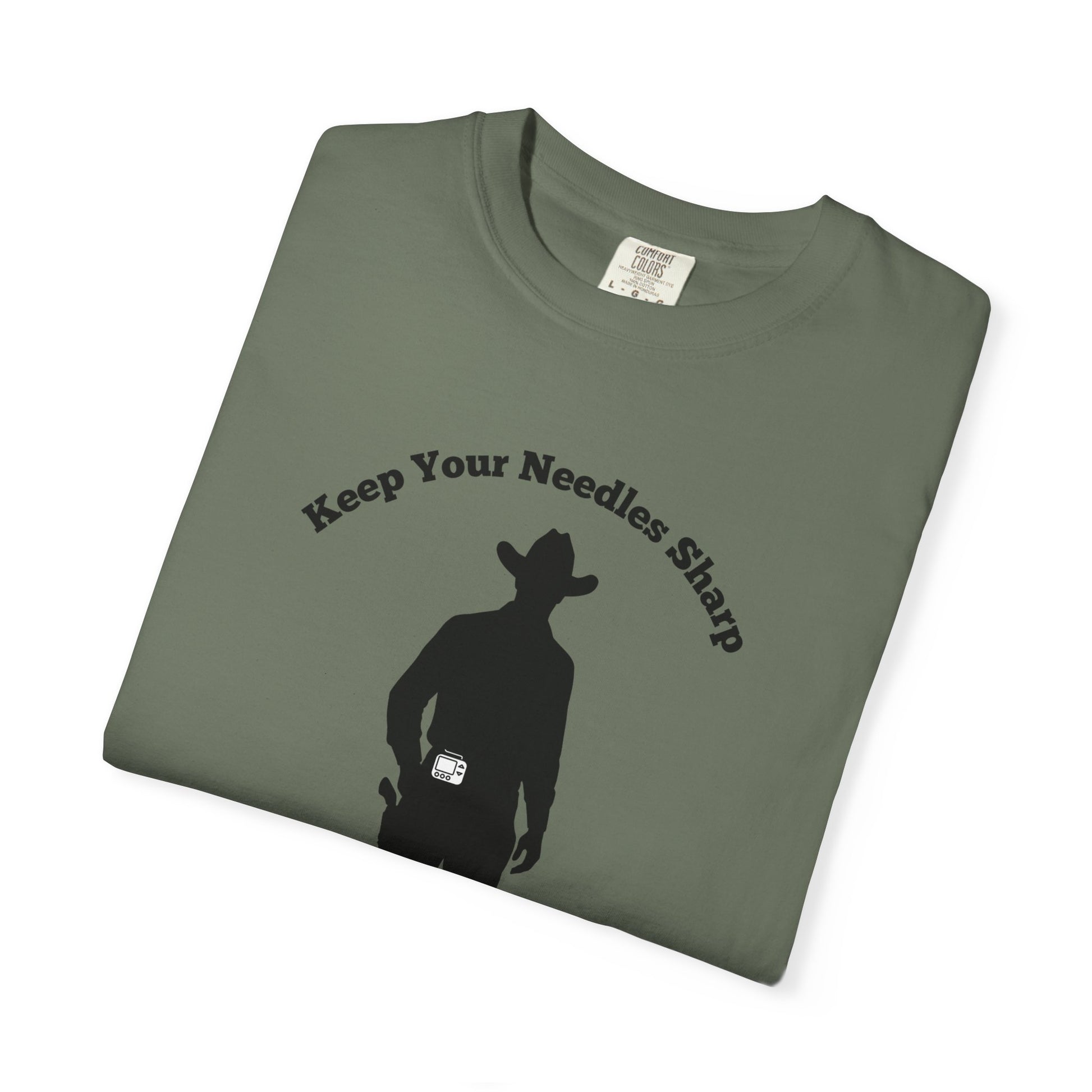 t1d diabetes tshirt cowboy keep your needles sharp