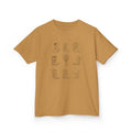 Boots and Insulin Kids Diabetes Tshirt with cowboy boots and insulin vial design, perfect for kids with diabetes.