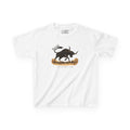 kids t1d diabetes tshirt bull on white