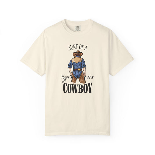 Aunt of a Type One Cowboy Diabetes T-Shirt