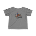 Sis of a T1D Cowgirl Toddler Diabetes TShirt featuring a playful western design on a gray background.
