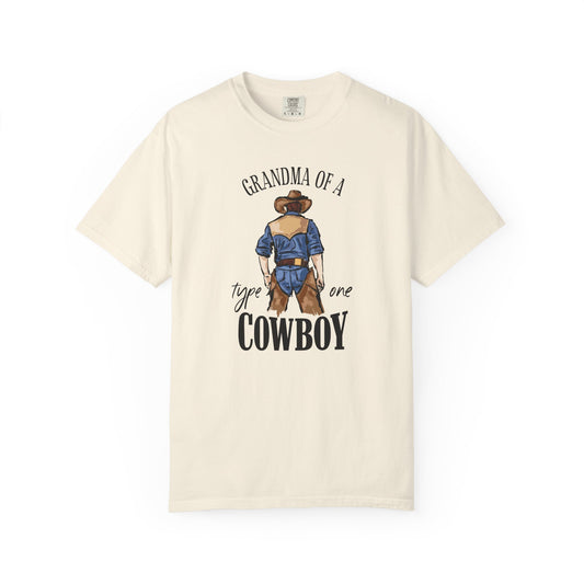 Grandma of a Type One Cowboy Diabetes T-Shirt