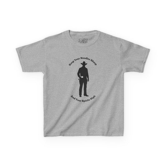 diabetes kids tshirt with cowboy
